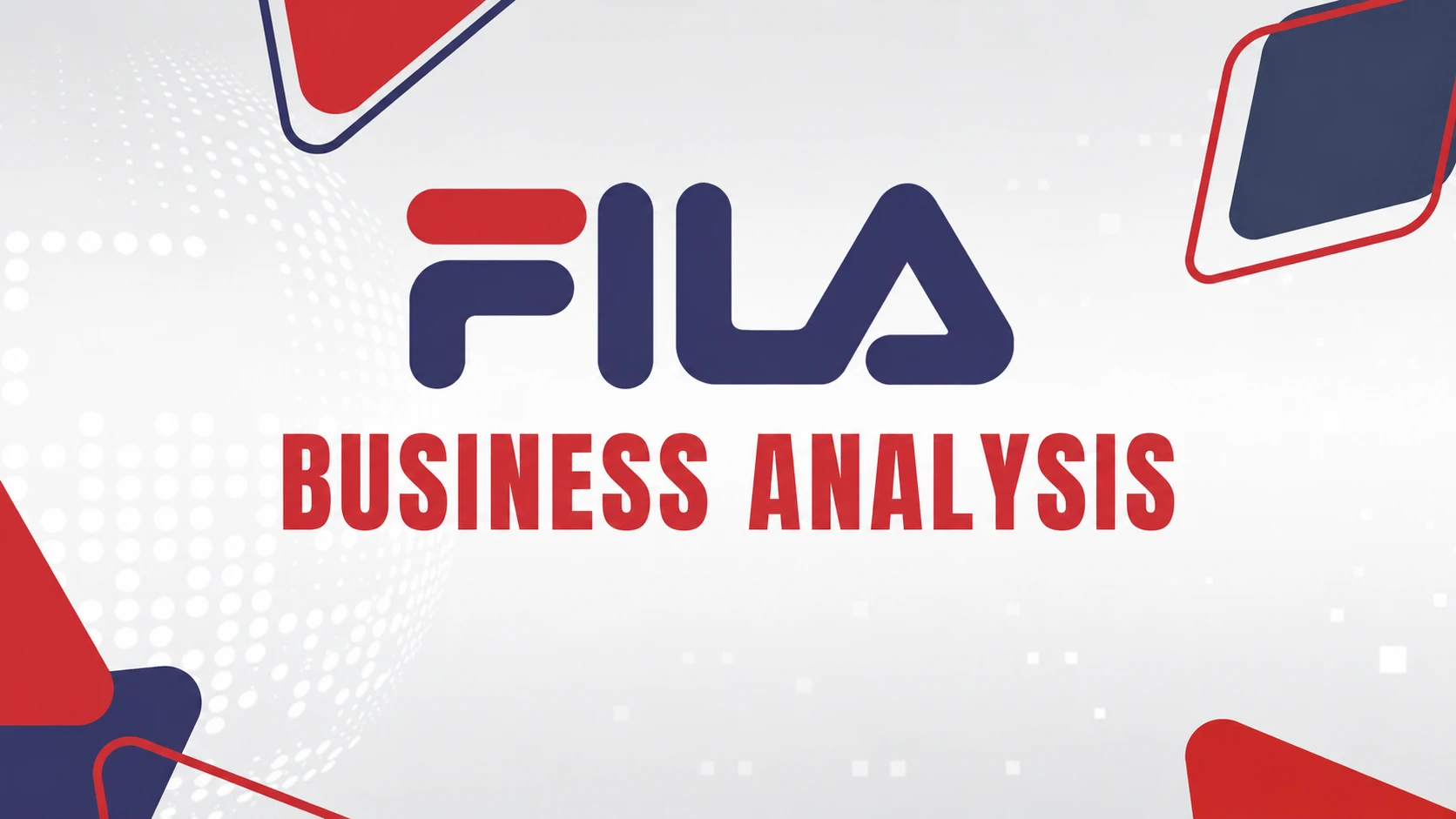 FILA — Business Analysis: copertina del progetto