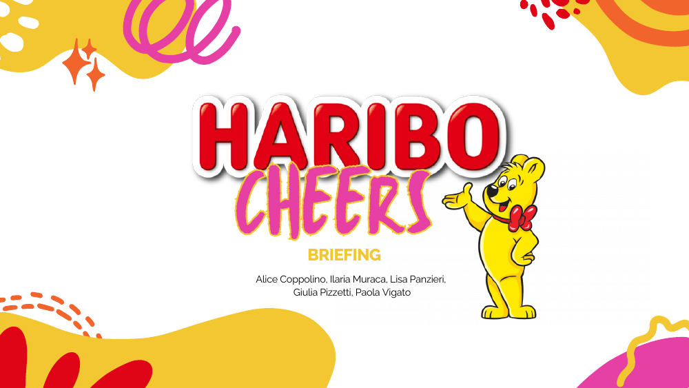 Prima slide della presentazione Haribo Cheers